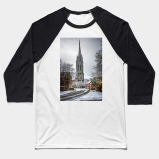 St James' Church, Louth, England Baseball T-Shirt